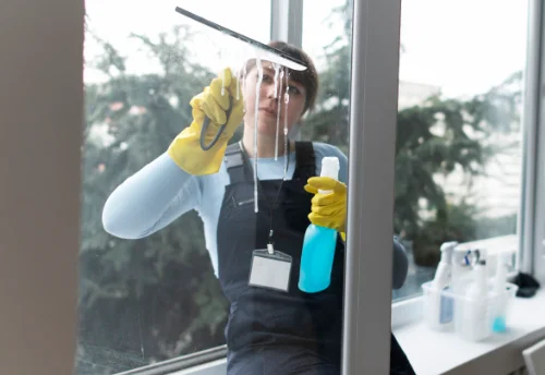 Nettoyage de vitres intérieures et extérieures à Lagesse